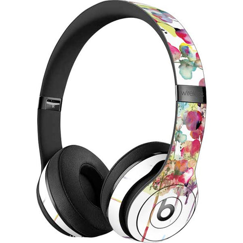 Painted Flowers Beats Solo 3 Wireless Skin